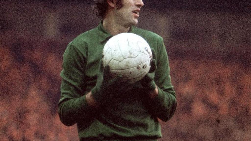 Peter Bonetti, en un partido con el Chelsea. Twitter (@ChelseaFC)