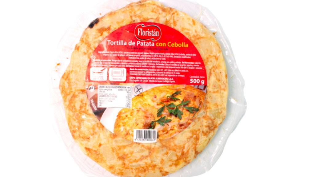 La tortilla de patatas de la marca Floristán.