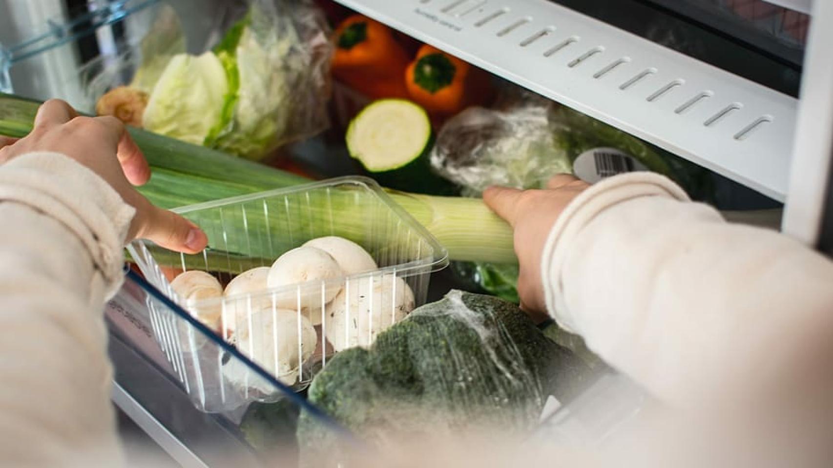 Las temperaturas demasiado bajas pueden deteriorar las frutas y las verduras.