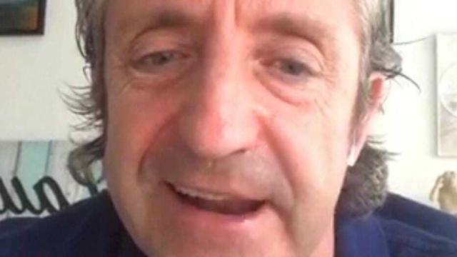 Josep Pedrerol, en un Facebook Live de El Chiringuito