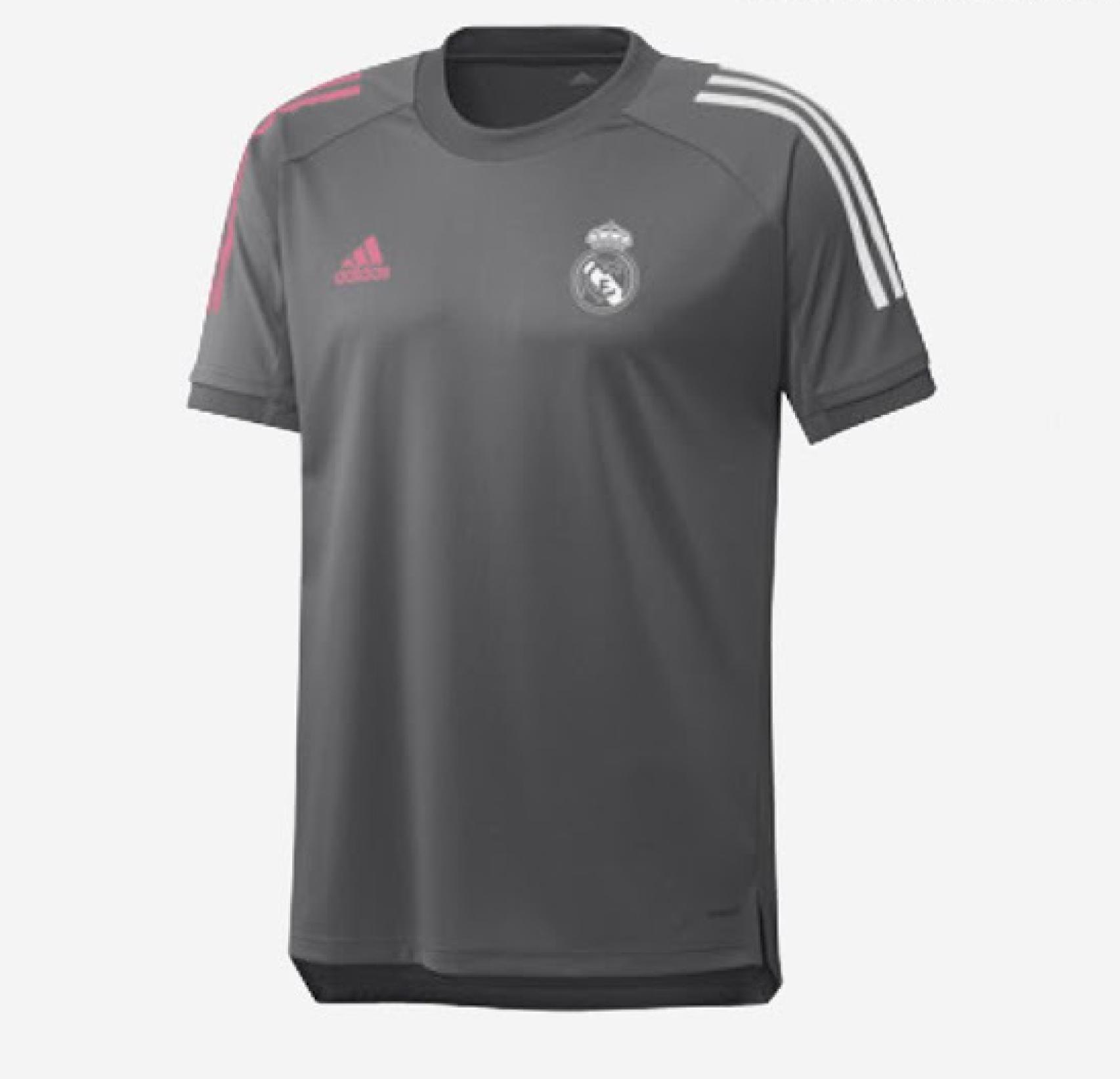 Primera camiseta de entrenamiento del Real Madrid para la temporada 2020/2021