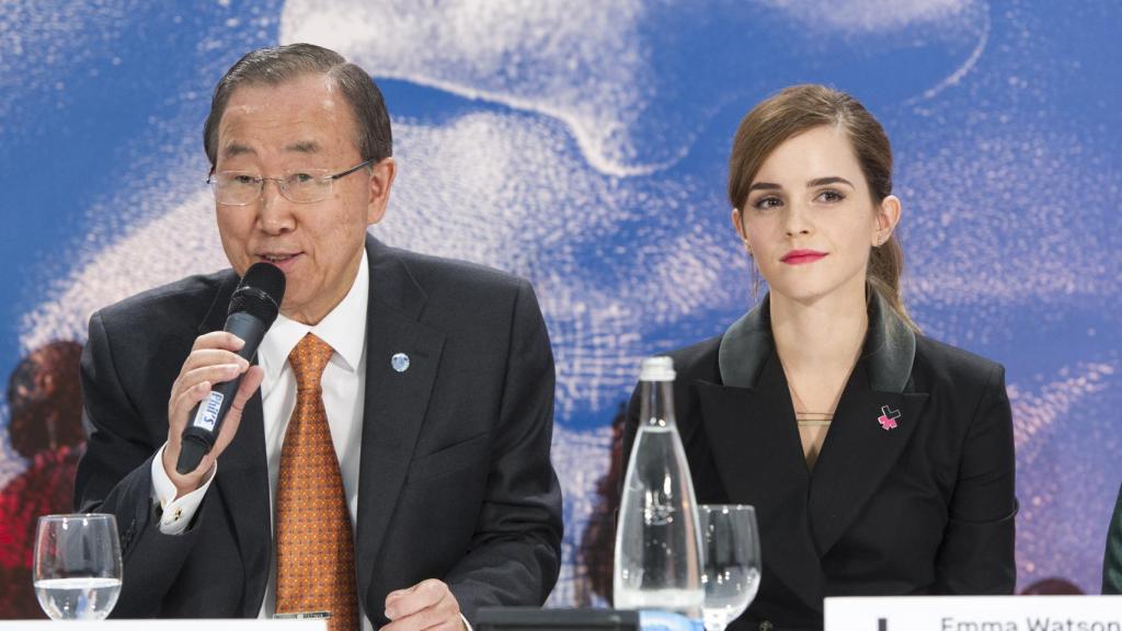 Emma Watson es embajadora de la Buena Voluntad de la ONU.