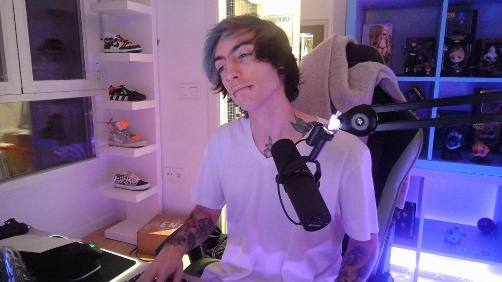 Horacio Cruz, streamer conocido como Electrokidi en Twitch.