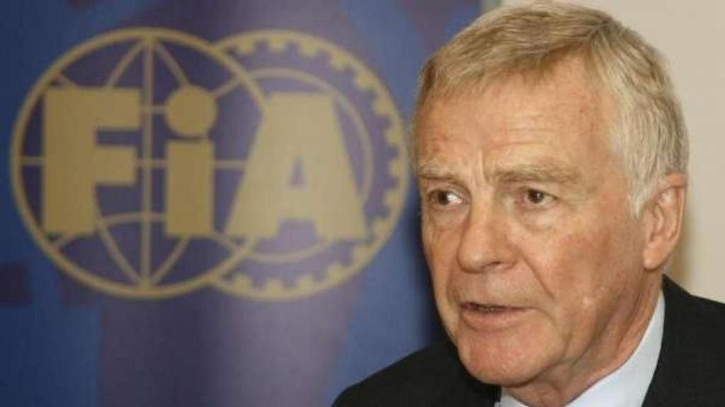 Max Mosley, expresidente de la FIA