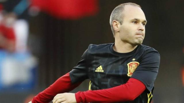 El futbolista albaceteño Andrés Iniesta