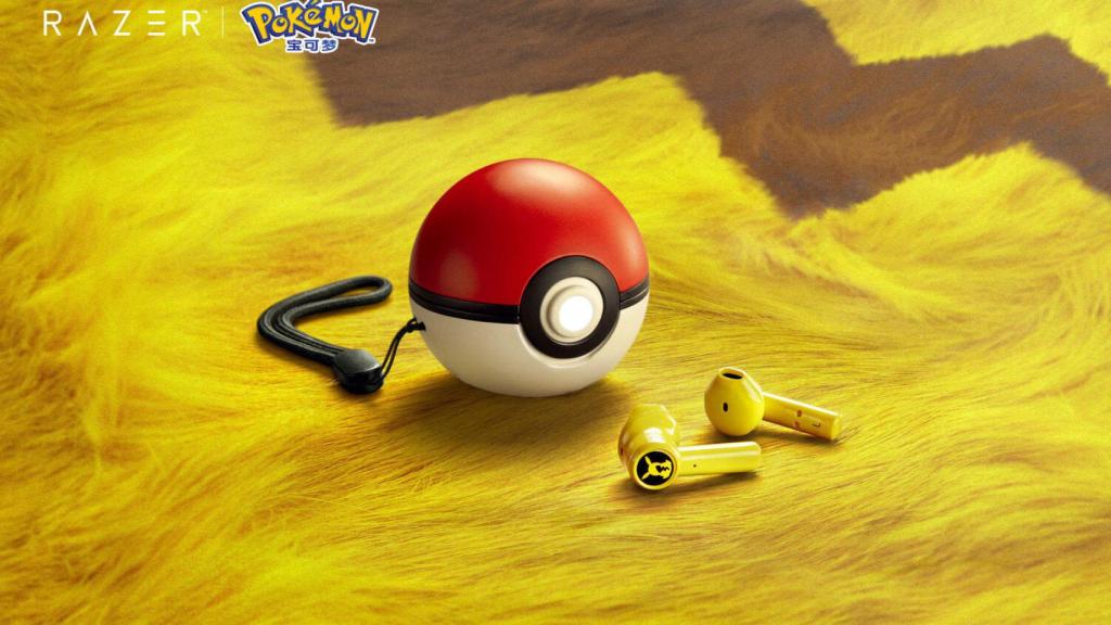 Earbuds de Pikachu.