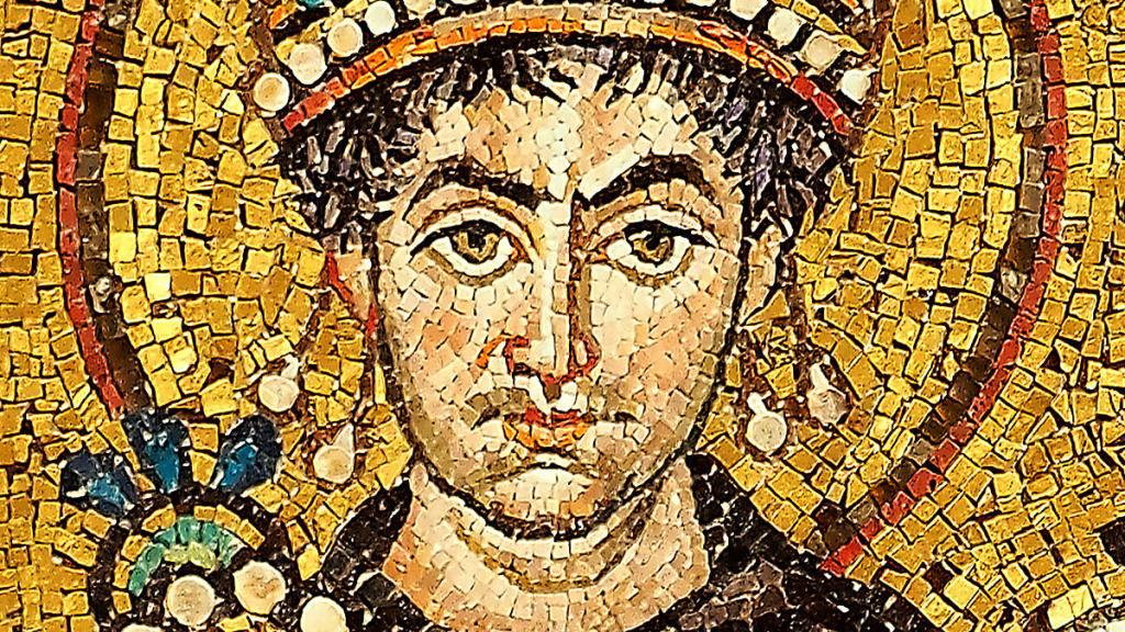 Mosaico de Justiniano I.