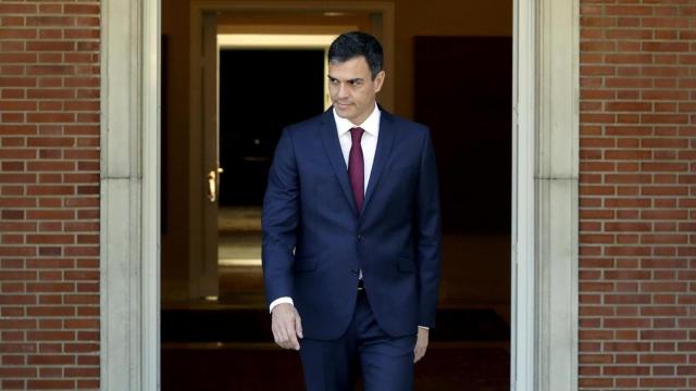 El presidente del Gobierno, Pedro Sánchez, en el Palacio de la Moncloa, en una imagen de archivo.