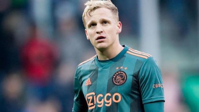 Van de Beek, con el Ajax