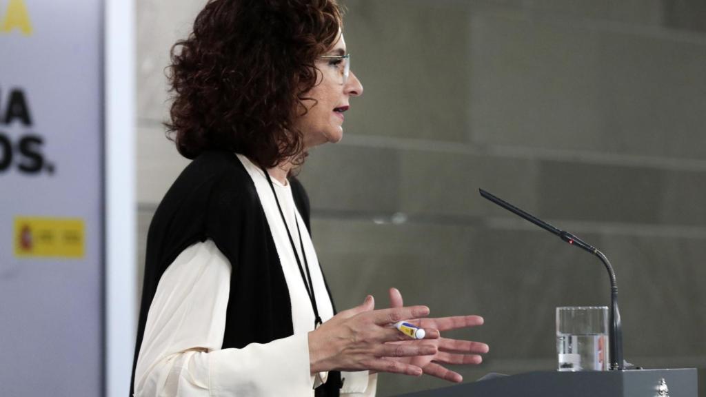 La ministra de Hacienda y portavoz del Gobierno, María Jesús Montero