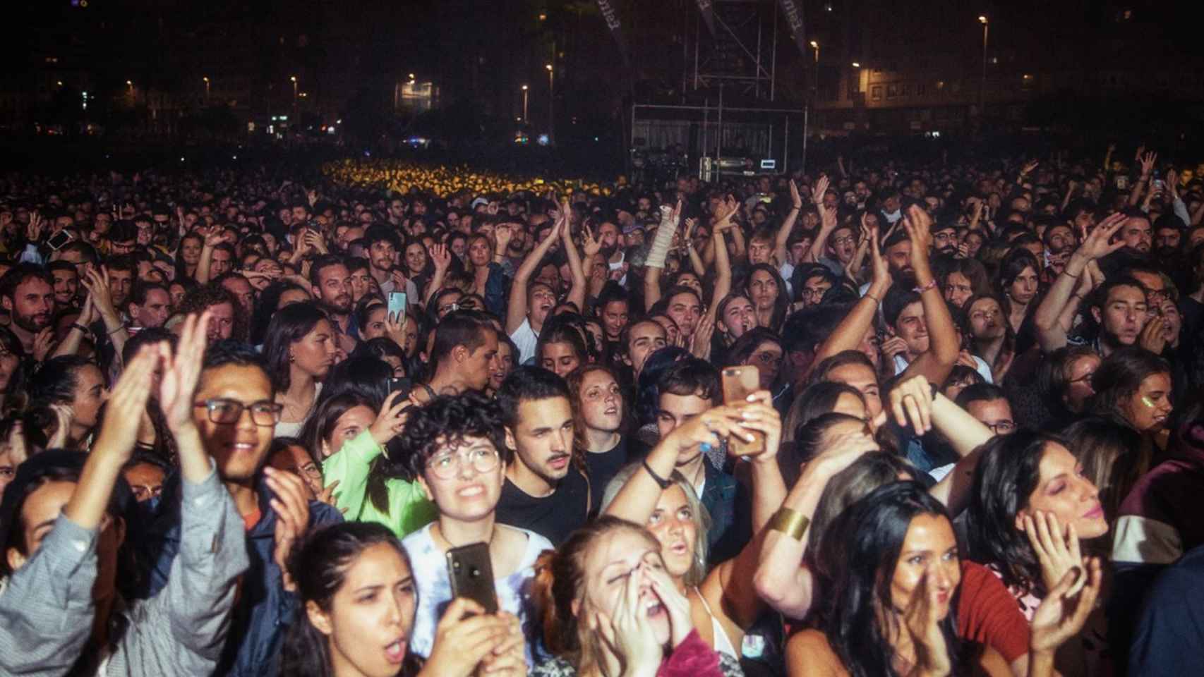 Concierto en Riazor en el 2019.