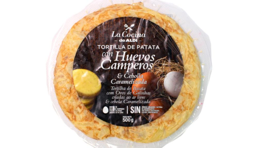 La tortilla de la marca blanca de Aldi.