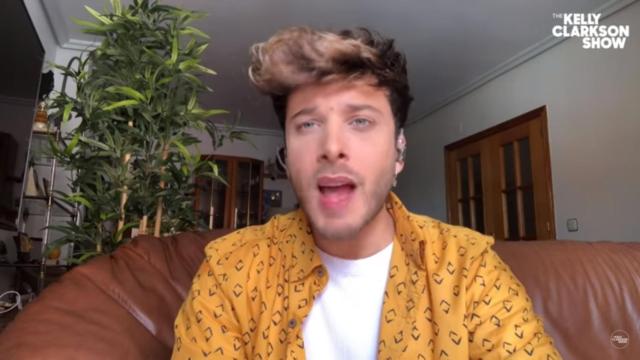 Blas Cantó en 'The Kelly Clarkson Show'