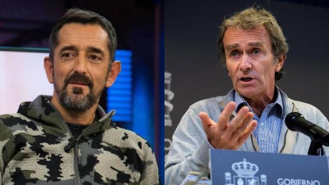 Los médicos Pedro Cavadas y Fernando Simón.