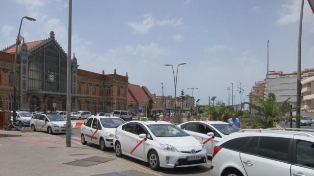 Taxis en Madrid.