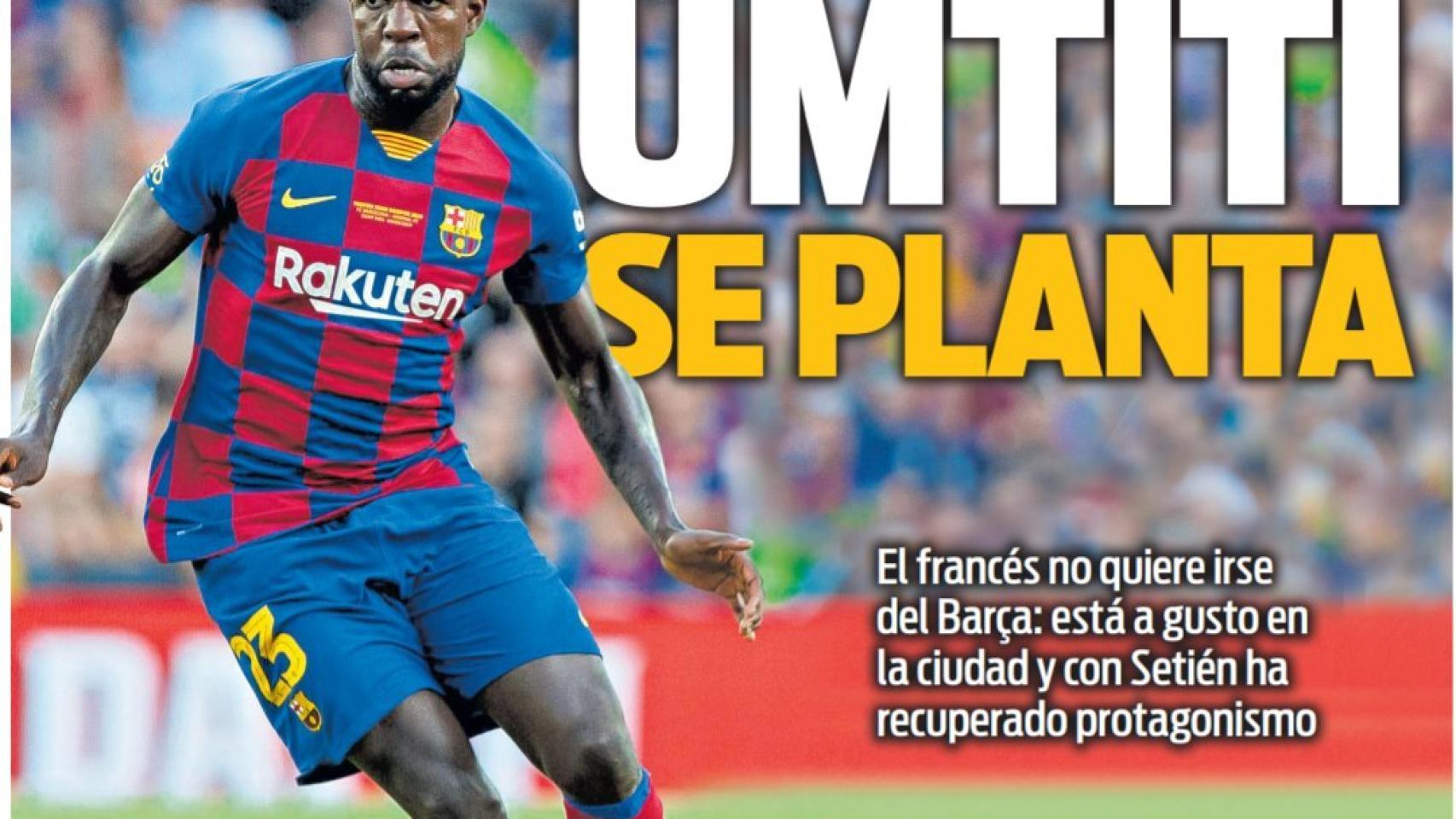 Portada Sport (20/04/20)