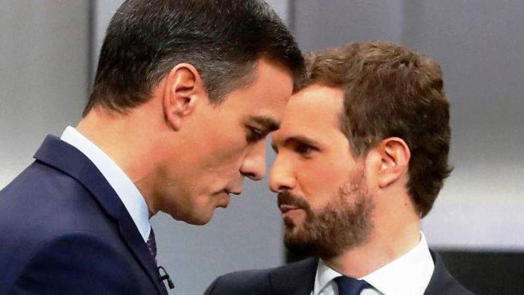 Pedro Sánchez y Pablo Casado