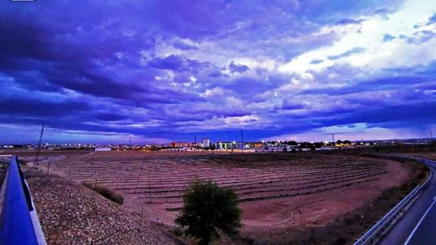 Tomelloso con nubes (Foto: EnTomelloso.es)