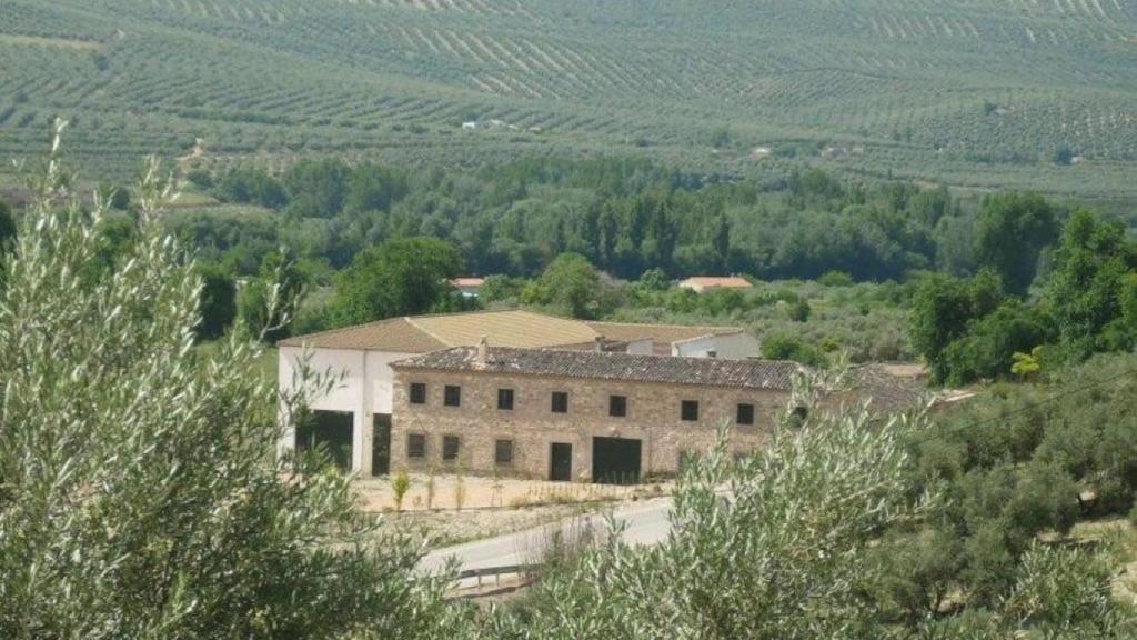 Detalle del cortijo en el que se están hospedando Victoria Federica y Jorge Bárcenas.