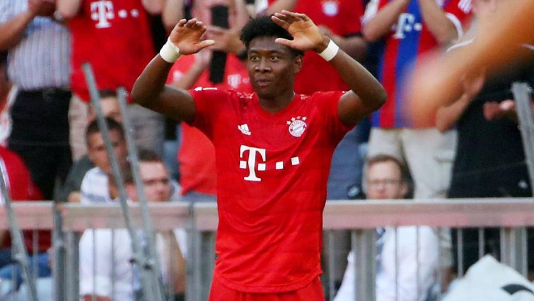 David Alaba, con el Bayern