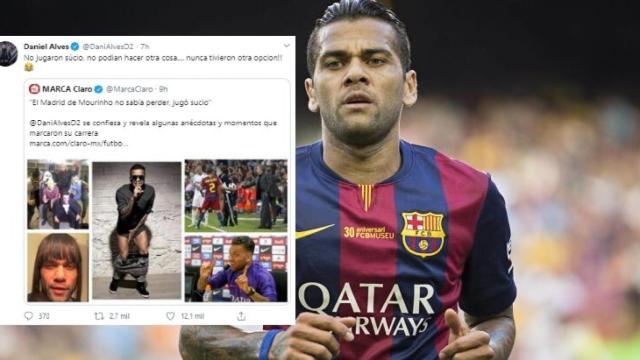 Dani Alves y su tuit