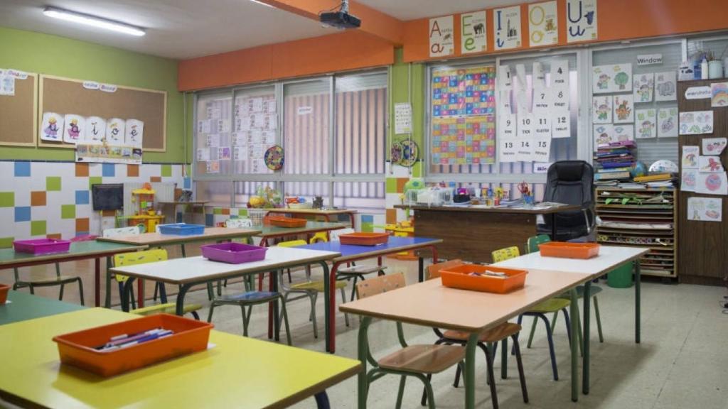 El comedor del colegio Ruiz de Luna de Talavera de la Reina