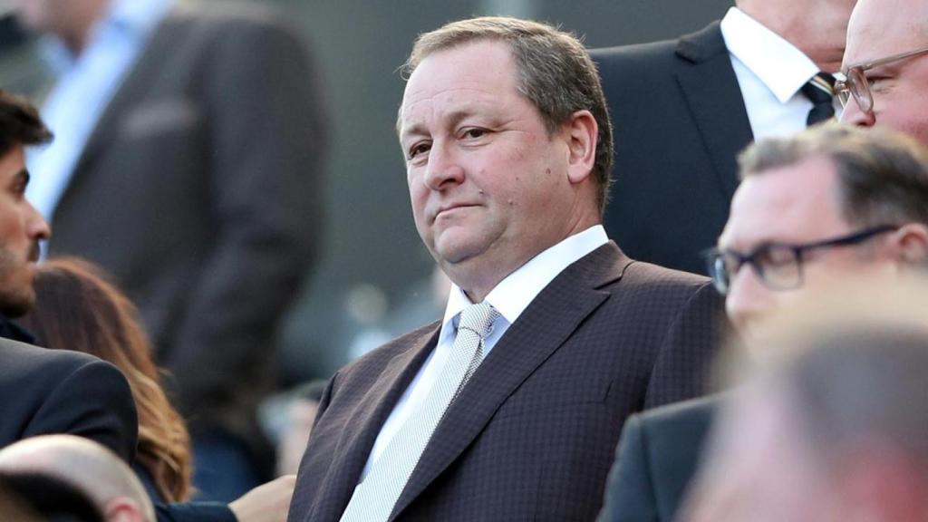 Mike Ashley, empresario británico y dueño del Newcastle