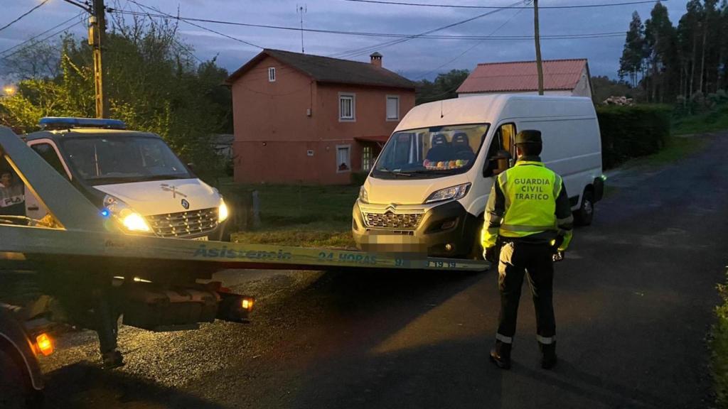 Incautan la furgoneta a un vecino de Ferrol que se saltó cinco veces el confinamiento