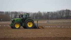 Imagen de archivo de un tractor