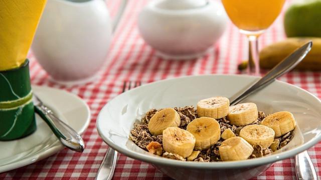 Una imagen de archivo de un desayuno.