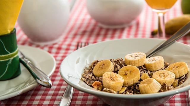 Una imagen de archivo de un desayuno.