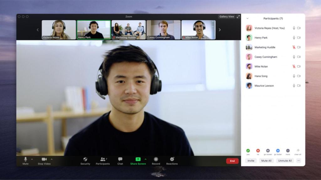 Una videollamada de Zoom