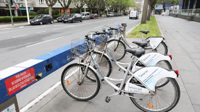 Estación de BiciCoruña de la Casa del Agua