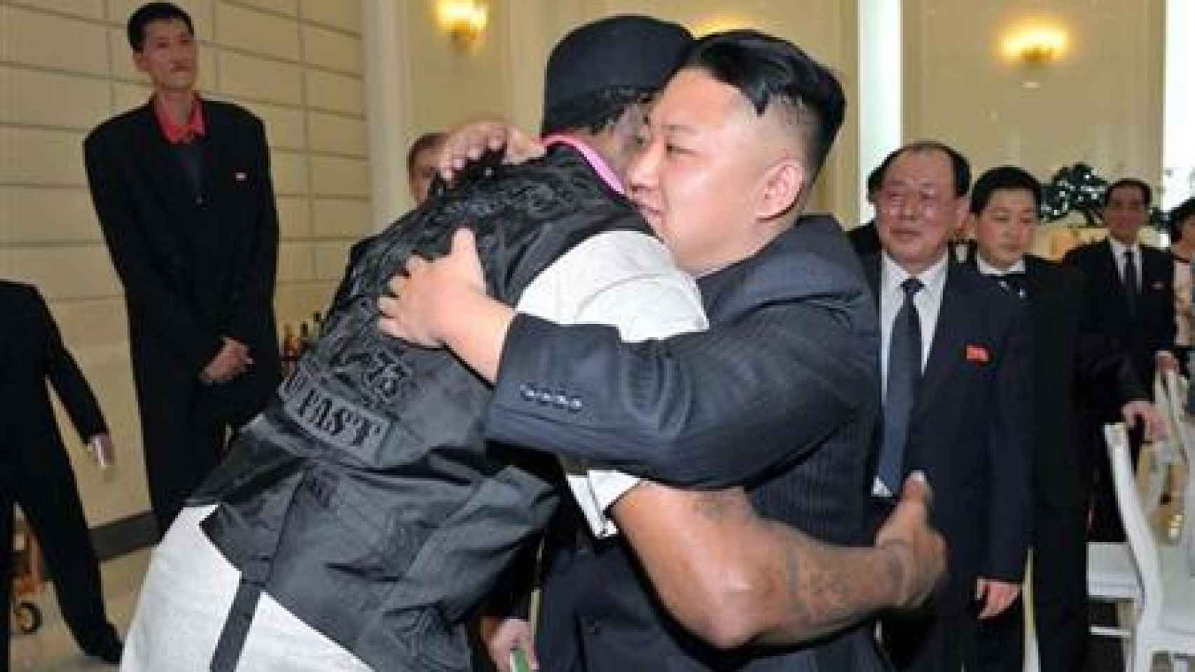 Kim Jong-Un y Dennis Rodman