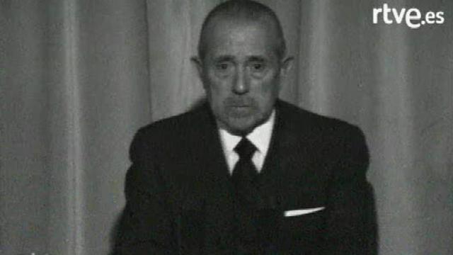 La palabra clave para anunciar la muerte de Franco en TVE