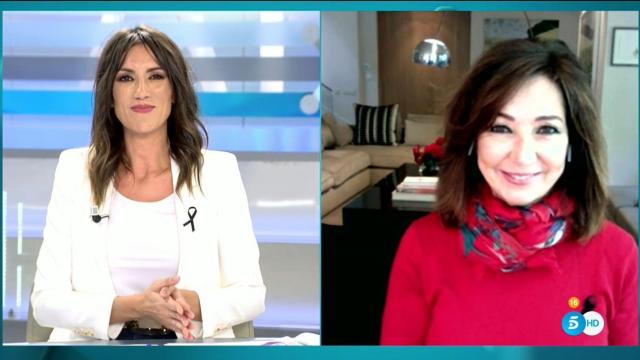 Ana Rosa ha entrado en directo en su programa este viernes.