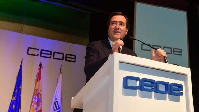 Antonio Garamendi, presidente de la CEOE.