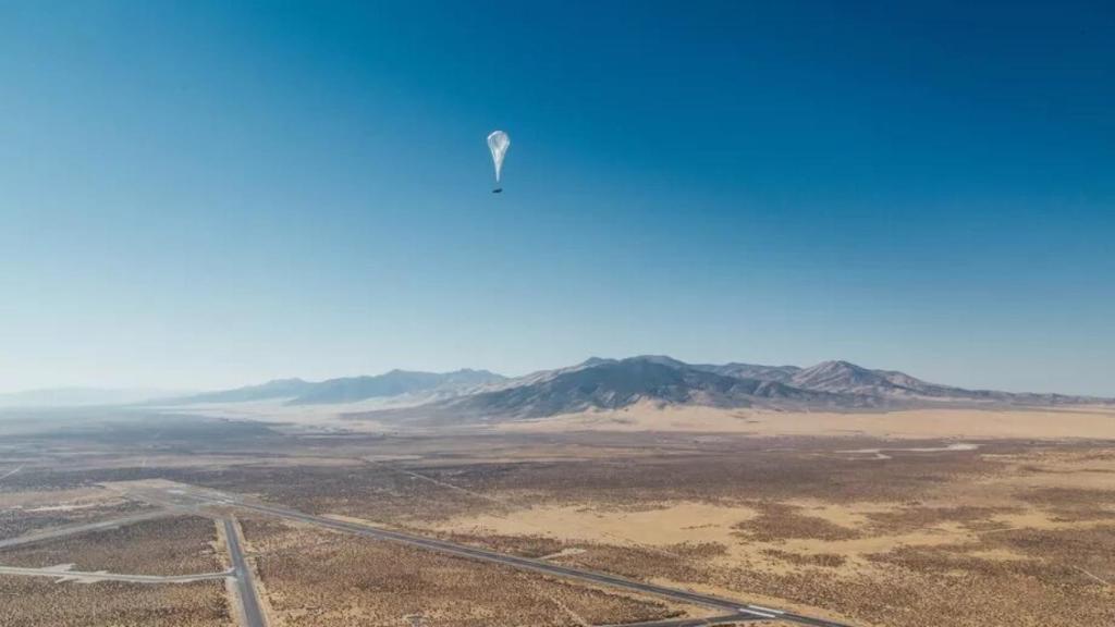 Globos de Loon haciendo su ruta en Kenia.