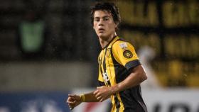 Facu Pellistri, con el Peñarol