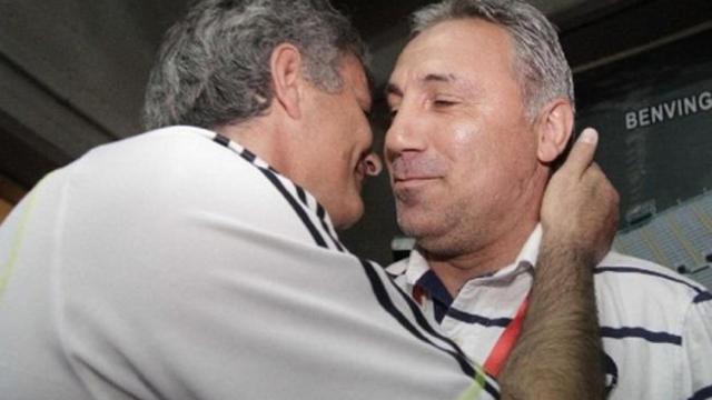 Mourinho y Stoichkov