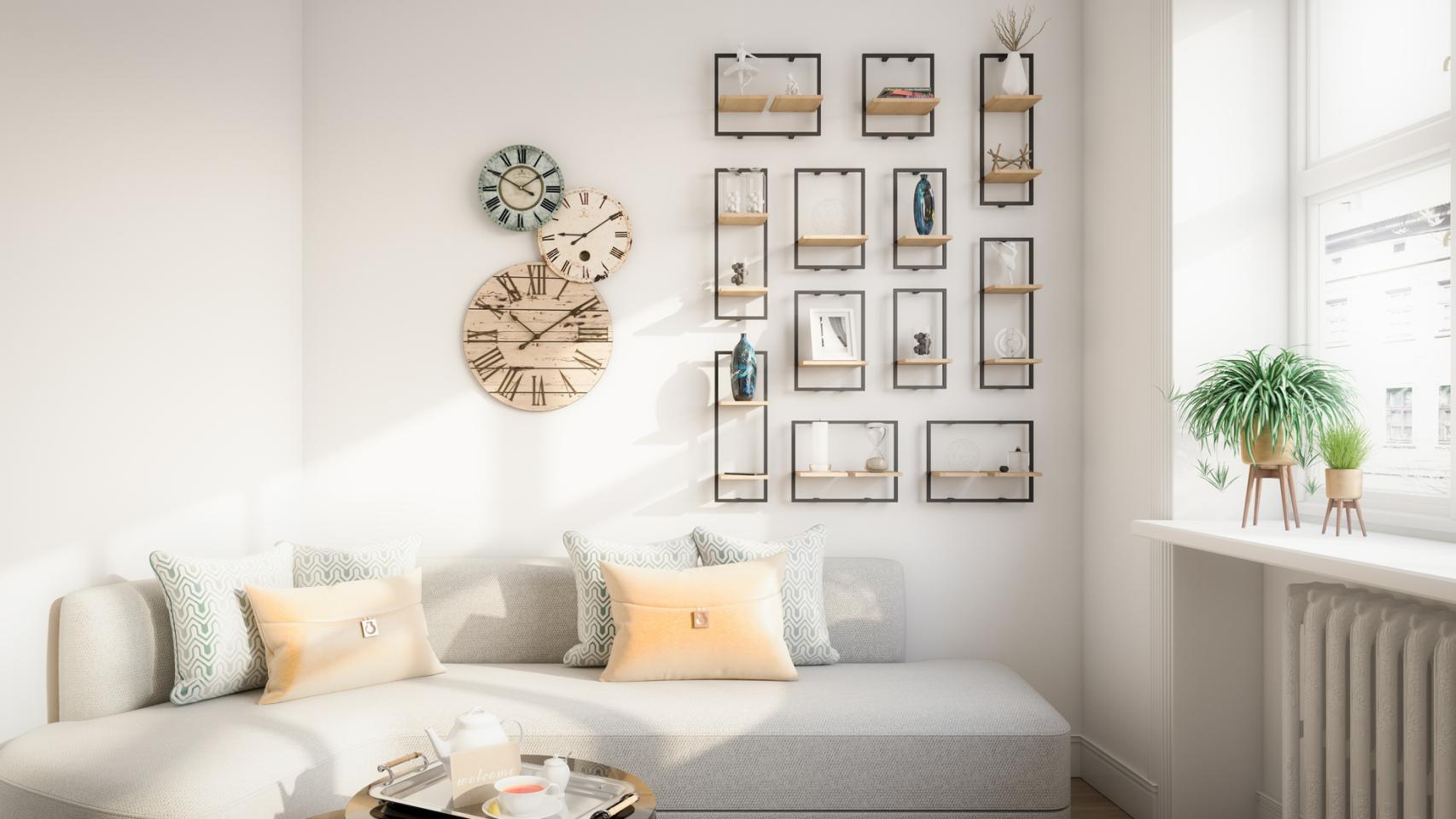 7 relojes de pared decorativos con diseños originales