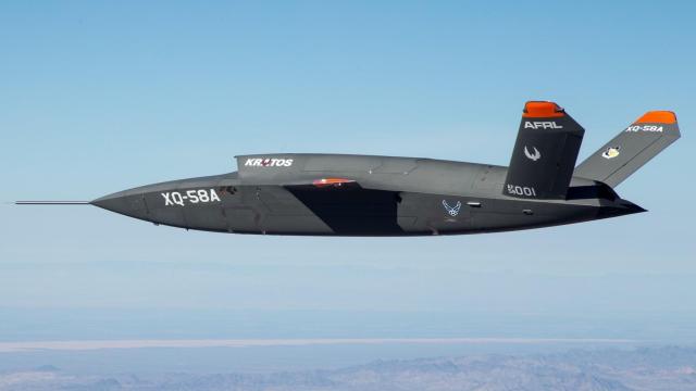 El dron XQ-58A Valkyrie.