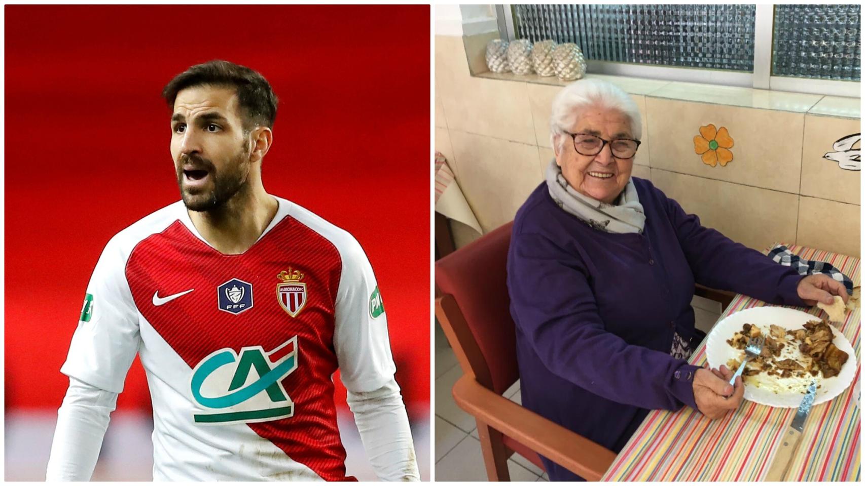 Cesc y su bisabuela