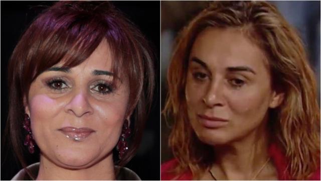 Ana María Aldón antes y después de su gran cambio.