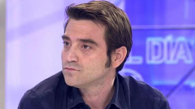 Javier Negre durante una de sus últimas colaboraciones en Mediaset.