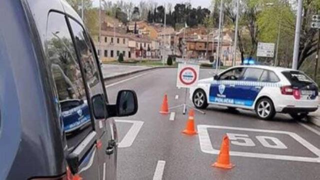 Imagen de archivo de un control en Toledo