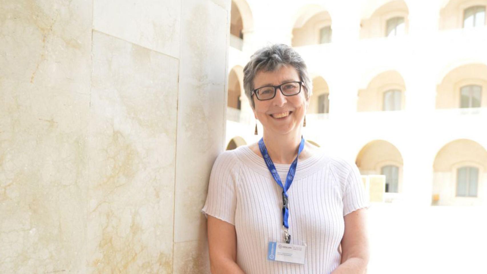 María Jesús Esteban, en la Escuela de Industriales de la Universidad Politécnica de Cartagena, en imagen de archivo.