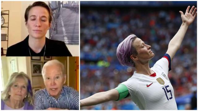 Megan Rapinoe se ofrece para ser vicepresidenta de Estados Unidos