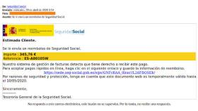 Llega a Galicia una nueva estafa informática que se hace pasar por la Seguridad Social