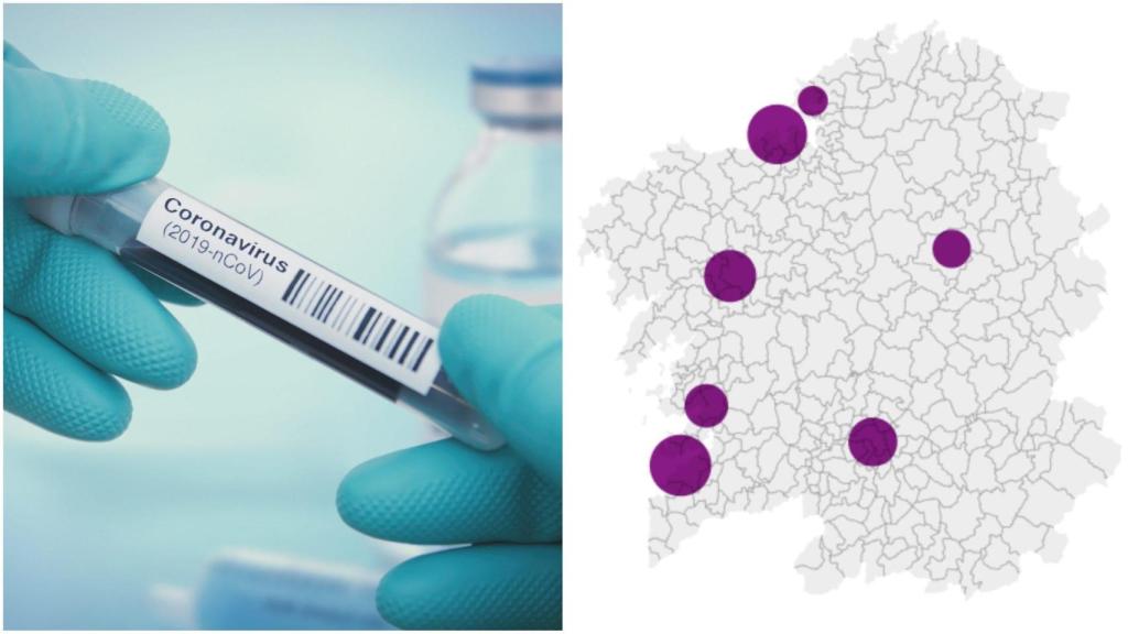 Coronavirus: 54 nuevos contagios en Galicia y 8902 casos positivos en total